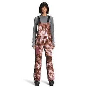 The North Face NF0A5GM4 Women's Wild Ginger Snow Dye Print Freedom Bibs XXL REG.